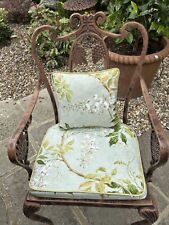 6  X Garden Dining Chair Seat Pad Cushions for sale  Shipping to South Africa