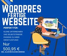 Wordpress webdesign webseite gebraucht kaufen  Niehl,-Riehl