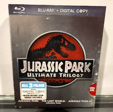 JURASSIC PARK ULTIMATE TRILOGY BLU-RAY COM RECURSOS ESTRELADO POR SAM NEILL & LAURA DER comprar usado  Enviando para Brazil