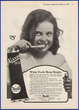 Vintage 1919 klenzo Creme Dental Pasta De Dente Creme Dental Efêmera anúncio impresso comprar usado  Enviando para Brazil
