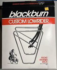 Vintage Blackburn Front Pannier Rack CL-1 Lowrider Preto NOS Bicicleta Touring comprar usado  Enviando para Brazil