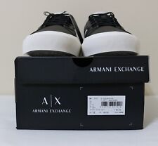 Armani Exchange Men Contrasting logo Band Sneakers shoe size 12 ,13 new with box for sale  Shipping to South Africa