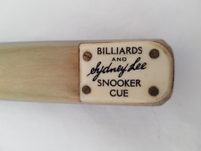 VINTAGE "SYDNEY LEE" ONE PIECE ASH SNOOKER/POOL CUE. for sale  Shipping to South Africa