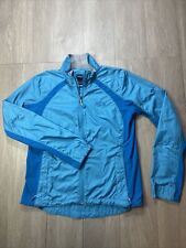 Mountain Hardwear Women’s Large L Windbreaker Jacket Light Blue Full Zip Pockets for sale  Shipping to South Africa