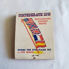 Matchbook cover conferderate for sale  Madisonville