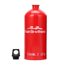 True Brothers 1.5L Oil Fuel Bottle Alcohol Liquid Gas Oil Fuel Canister Petrol, used for sale  Shipping to South Africa
