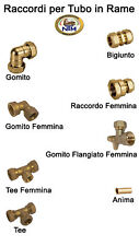 Raccordi idraulici ottone usato  Casteltermini