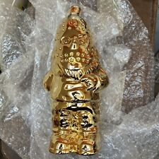 Gold firetrap gnome for sale  LONDON