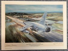 General Robbie Risner Signed Print War POW Last Ingress Over North Vietnam for sale  Shipping to South Africa