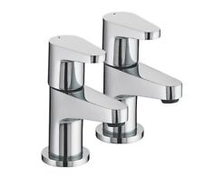 Used, BRISTAN QUEST BATHROOM BASIN TAPS CHROME (42751) for sale  Shipping to South Africa