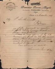 Taranto 1889 lettera usato  Trappeto