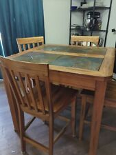 wood kitchen tile table for sale  Fort Collins