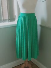 Green pleated skirt for sale  CARLISLE