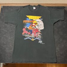 Honda Motorcycle Shirt Vintage Goldwing 90s 1980s Single Stitch 3D Emblem Tour for sale  Shipping to South Africa