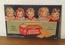Graham crackers werbeschild gebraucht kaufen  Großwallstadt
