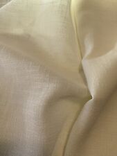 Cream textured voile for sale  NORWICH