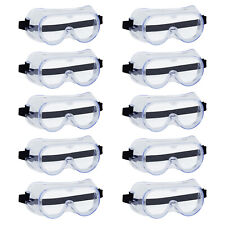 10 X Óculos de Segurança Óculos de Proteção para os Olhos Anti-Neblina Trabalho em Laboratório EPI Wear, usado comprar usado  Enviando para Brazil
