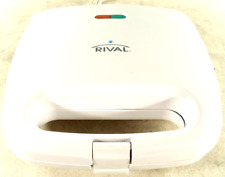 Rival Sandwich Maker RVS6128A.S blanca 120Vac 60Hz 750W almacenamiento vertical segunda mano  Embacar hacia Mexico