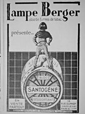 Publicité 1937 lampe d'occasion  Compiègne