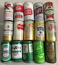 15 latas de cerveza vintage vacías varias marcas Lucky Giant antigua corona Jax Schlitz ++ segunda mano  Embacar hacia Argentina