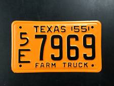 1955 texas license plates for sale  Wichita Falls