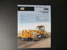 Folheto de vendas 1993 CAT Caterpillar 140G motoniveladora comprar usado  Enviando para Brazil