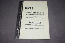 Ersatzteilliste parts list gebraucht kaufen  Kaiserslautern-Erlenbach