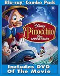 Pinóquio (Blu-ray/DVD Disney 3-Disc Anniversary Platinum Edition) proprietário adulto comprar usado  Enviando para Brazil