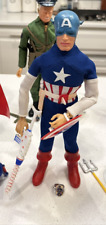 Disfraz de Colección Ideal Capitán Acción Capitán América Completo Años 60 con Figura segunda mano  Embacar hacia Argentina