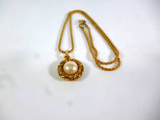 Chanel CHANEL    Vintage Super Rare   Pearl Rope   Round Saruk   Necklace   Go for sale  Shipping to South Africa