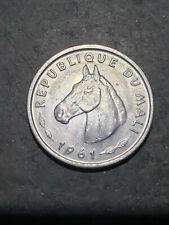 1961 mali francs for sale  Portage