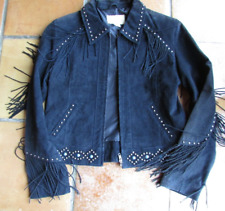 cowboy fringed jacket suede for sale  Wichita