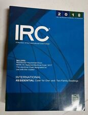 2018 IRC: International Residential Code for One & Two Family Paperback (by ICC) comprar usado  Enviando para Brazil