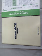 Catálogo de livros Regius Ace Van série H100 1999 julho comprar usado  Enviando para Brazil