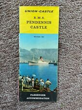 Union castle pendennis for sale  Shipping to Ireland