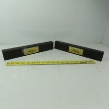 DoAll Precision Black Granite Parallels 1 X 2 X 12 Ser# 23 (1) Pair for sale  Shipping to South Africa