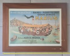 Affiche film marius d'occasion  Bar-le-Duc