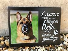 Photo personalised granite for sale  Shipping to Ireland
