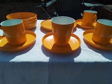 Yellow melamine tea for sale  BURGESS HILL