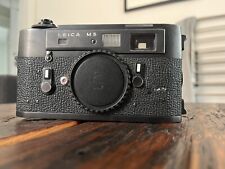 Telémetro Leica M5 negro 35 mm cuerpo de cámara fotográfica PELÍCULA PROBADA 3 lengüetas segunda mano  Embacar hacia Mexico