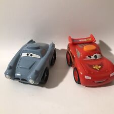 FISHER PRICE DISNEY Cars 2 Finn McMissile Lightning McQueen Flash Light Talking comprar usado  Enviando para Brazil