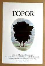 Usado, Roland Topor Black Stain Affiche Poster Original Offset Lithograph, 2010 segunda mano  Embacar hacia Argentina