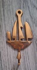 Solid brass sailboat for sale  DUKINFIELD