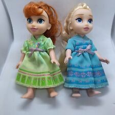 Usado, Juego de muñecas para niños pequeños Anna y Elsa película de Disney Frozen Jakks Pacific 6 pulgadas segunda mano  Embacar hacia Argentina