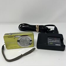 Câmera Digital Casio Exilim 8.1 MP Óptica 3x Cor Verde Neon 1 Bateria Funciona comprar usado  Enviando para Brazil