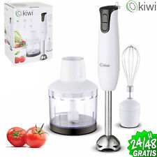 SET 2 en 1 BATIDORA PICADORA 500W VERDURAS LEGUMBRES FRUTAS BATIDOS SALSAS PURES, usado comprar usado  Enviando para Brazil