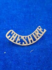 Cheshire regiment shoulder for sale  GRIMSBY