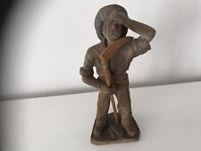 Vintage carved wooden for sale  VERWOOD