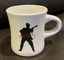 Usado, Boneco de guitarra Elvis Presley com tinta vermelha autógrafo xícara/caneca de café comprar usado  Enviando para Brazil