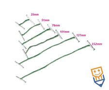 Etiquetas de tesouro com extremidade de metal vários tamanhos 25mm 51mm 76mm 102mm 127mm 152mm comprar usado  Enviando para Brazil